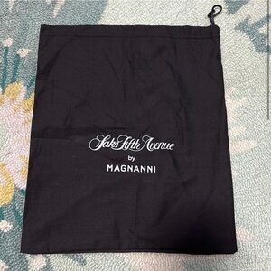 11.5x13.5” Saks Fifth Avenue by Magnanni Dustbag